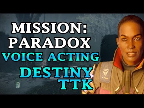 Paradox Mission | Includes Secret Ending | Destiny Voice Acting | Ikora Rey | Praedyth | Ghost