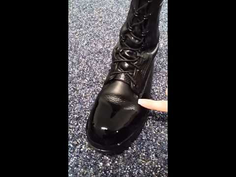 US Navy Boot Shining Trick