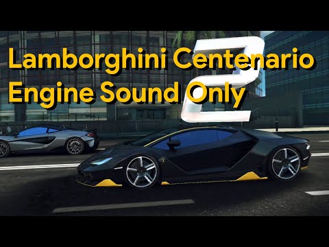 [Engine Sound] Lamborghini Centenario | Asphalt 8