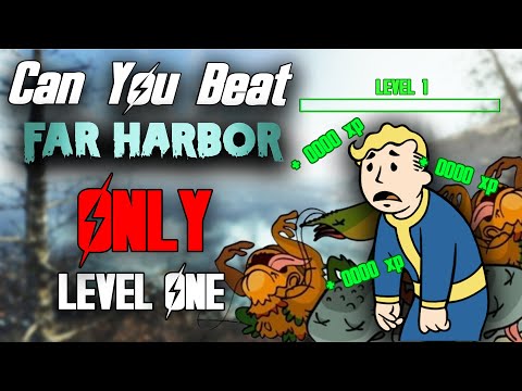 Can You Beat Fallout 4: Far Harbour at Level 1?