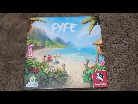 Fyfe Board Game Unboxing