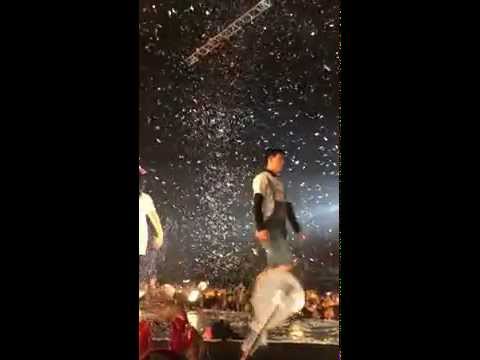 [Fancam] 141213 Ending Hand up JYP&GOT7 Focus @JYPNationinBKK