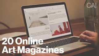 Become An Art World Insider by Following These 20 Online Art Magazines