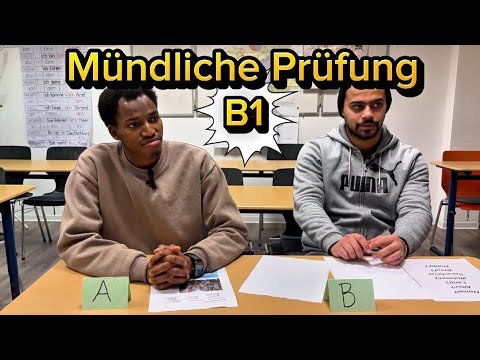 Mündliche Prüfung B1 Sprechen Teil DTZ TELC #mündlicheprüfung #b1prüfung #sprechen