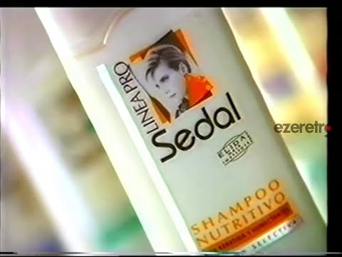 Sedal Linea Pró Shampoo Nutritivo 20s - Argentina, 1994