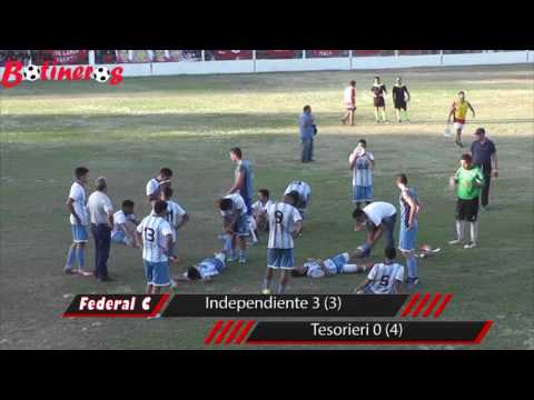 Federal C: Independiente 3(3) vs Tesorieri 0(4)