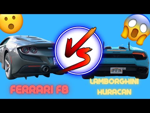 Lamborghini Huracan VS Ferrari F8 Tributo Launches
