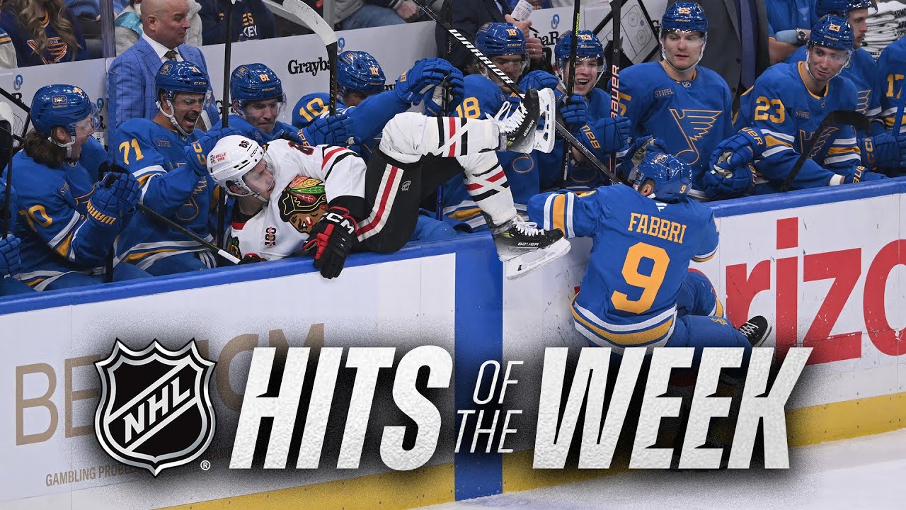 Launched Into the Bench: NHL Week 10’s Hardest Hits