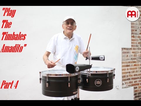 Amadito Valdes "Play the Timbales Amadito" Part 4
