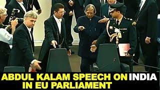 APJ Abdul Kalam Inspiring Speech on India at Europ