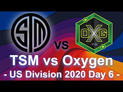 #5 TSM vs Oxygen - US Division 2020 Play Day 6 -【シージ勉強会/視聴会】