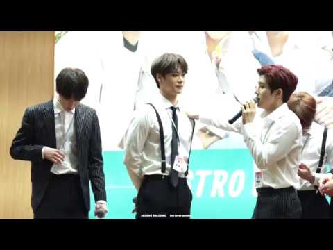 171112 SS 팬싸인회 아스트로(ASTRO) 문빈 - 벌칙타임 ㅠㅠ