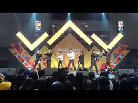 180929 Godzilla cover GOT7 - Intro + Never Ever @ KCON2018THAILAND (Semi-Final)
