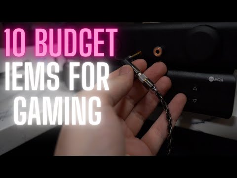 TEN BUDGET IEMs Tested for Gaming