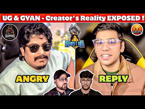 UG Ayush & Gyan - Angry & Reply PC vs Mobile Matter !🤬|| Both - Expose Reality of Creator's !😮
