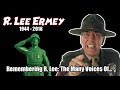 R Lee Ermey R I P TRIBUTE In Memoriam The Many Voices Characters Of