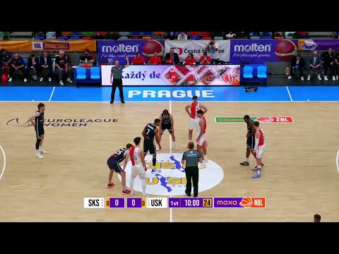 SK Slavia Praha vs USK Praha | 10-01-2026 for KooperativaNBL tournament.