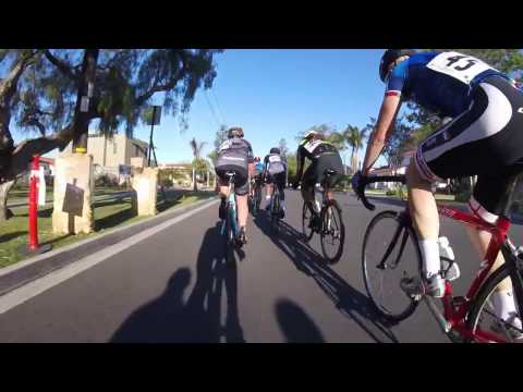 Dana Point Grand Prix 2017 Cat 5 - Crash