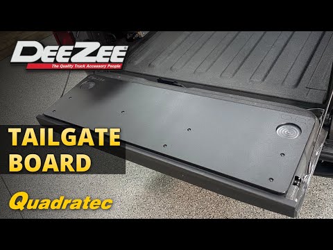 Dee Zee Tailgate Board Install & Review for Jeep Gladiator JT