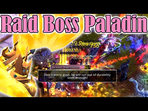 Raid Boss Paladin Defends Theramore