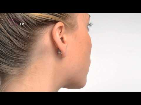 H3466 - Small Fancy Earrings 0.18CT Diamond In 9K White Gold