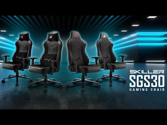 Sedia da gaming Sharkoon Skiller SGS30 Nera/Rosa video