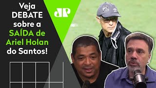 “Holan pediu demissão?” Comentaristas debatem situação do Santos