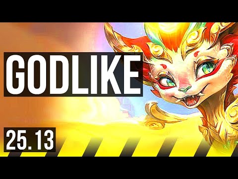 SMOLDER & Thresh vs CAITLYN & Rakan (ADC) | Godlike | KR Master | 25.13