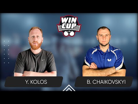 09:00 Yurii Kolos - Bohdan Chaikovskyi West 1 WIN CUP 20.02.2024 | TABLE TENNIS WINCUP