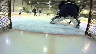preview picture of video 'Friday icehockey funtime 2! GoPro H3+ INGOAL CAM'