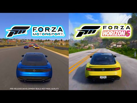Forza Motorsport vs Forza Horizon 5 Nissan Z Sound Comparison