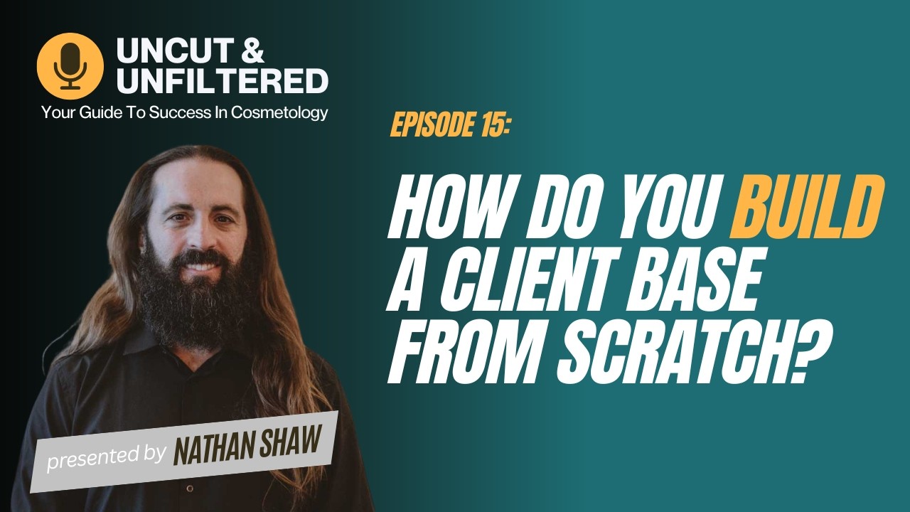 How do you build a client base from scratch?