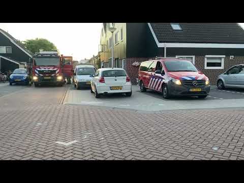 Showtje Dienstbus Brandweer urk😍