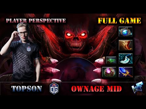 Topson | Shadow Demon Vs Tiny MIDLANE [OWNAGE MIDLANE With CEB PUGNA ] Dota 2 Pro Gameplay