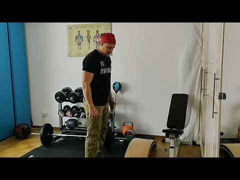 Training für Bogenschützen - Reverse Lunge (Hüfte und Beine)