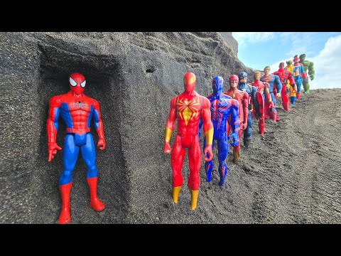 AVENGERS SUPERHERO STORY, MARVEL SPIDER-MAN VS IRONMAN, HULK VS THANOS VS CAPTAIN AMERICA FULL MOVIE
