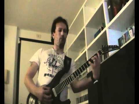 Enzo Ferlazzo playing the solo of Black cat (Cacophony)