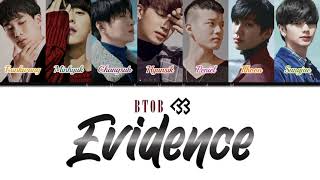 BTOB (비투비) - Evidence | color-coded lyrics