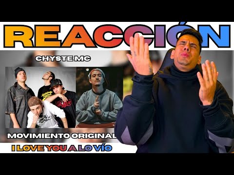 ARGENTINO REACCIONA // I LOVE YOU A LO VÍO - CHYSTE MC FT MOVIMIENTO ORIGINAL // UNA LOCURA TOTAL!