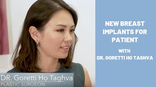 New Breast Implants for Patient with Dr. Taghva