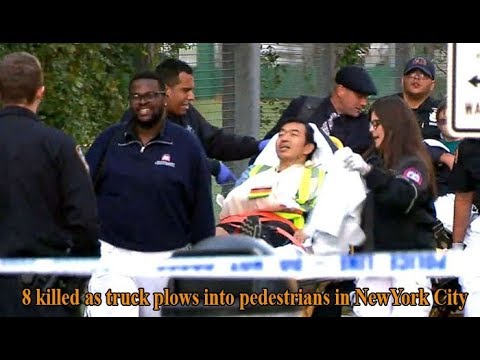 8 killed as truck plows into pedestrians in downtown NewYork City terror attack: NewsPointTv