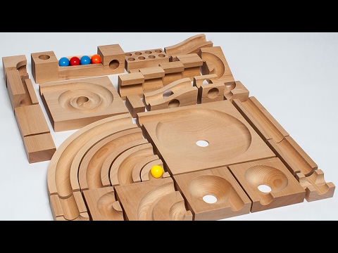 12 KUGELBAHNEN  -  Varianten aus elementaren Bauteilen