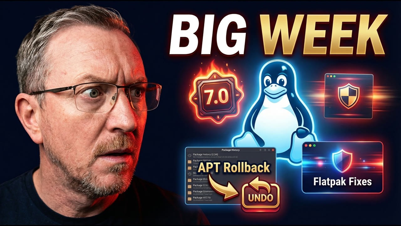 Linux 7.0 Lands: APT Rollback, Flatpak Fixes & More