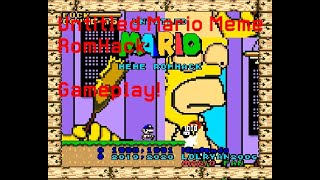 Untitled Mario Meme RomHack Gameplay