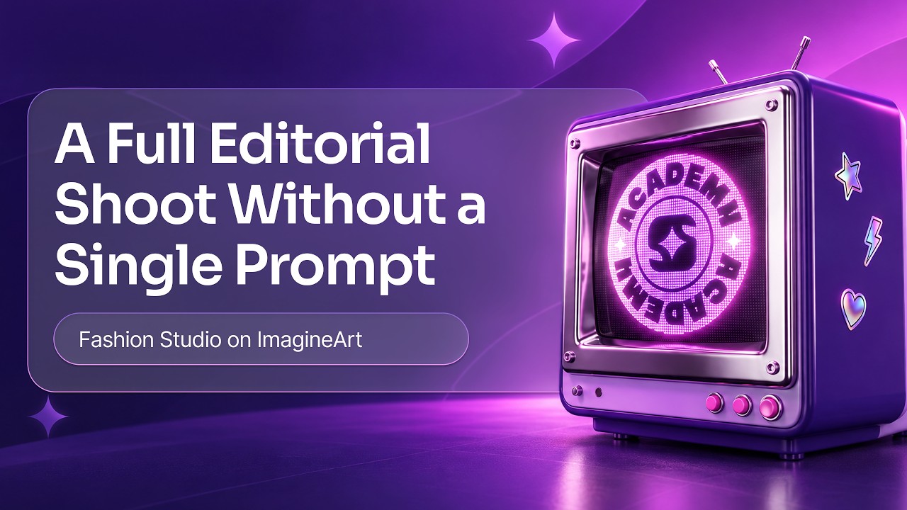 A Full Editorial Shoot Without a Single Prompt