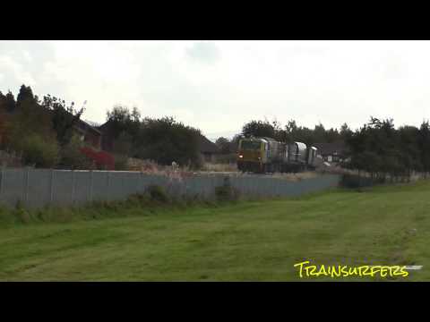 Network Rail MPV No's. DR98912 + 98962 on 3S09 Chester - Wigan TMD 'RHTT Duty' on 20.10.15 - HD
