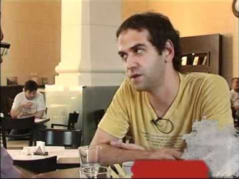 Pedro Casis, Gustavo Cortés y Palo Pandolfo, en "Desde el Saer"