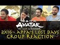 Avatar: The Last Airbender -  2x16 Appa's Lost Days - Group Reaction
