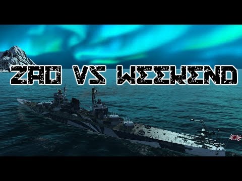 300K  Zao vs Weekend || World of Warships