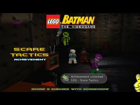 Lego Batman 1: Scare Tactics Achievement (The Easy Way) - HTG